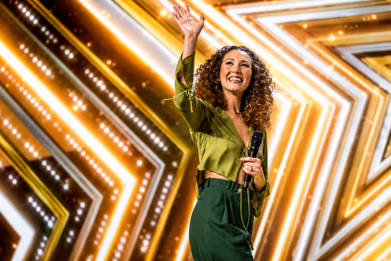Loren Allred singing Never Enough on Britain’s Got Talent