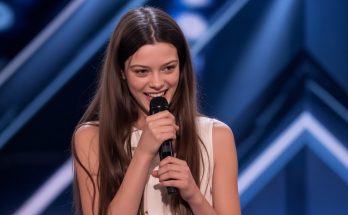 Courtney Hadwin performing on America’s Got Talent.