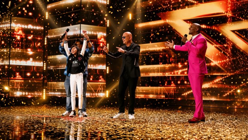 Madison Taylor Baez performing Amazing Grace on America’s Got Talent