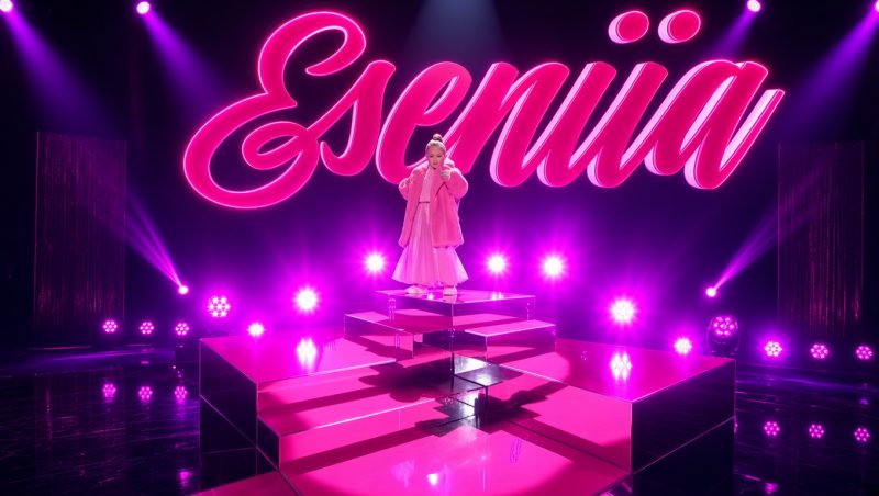 Eseniia Mikheeva performing a dance routine on America’s Got Talent