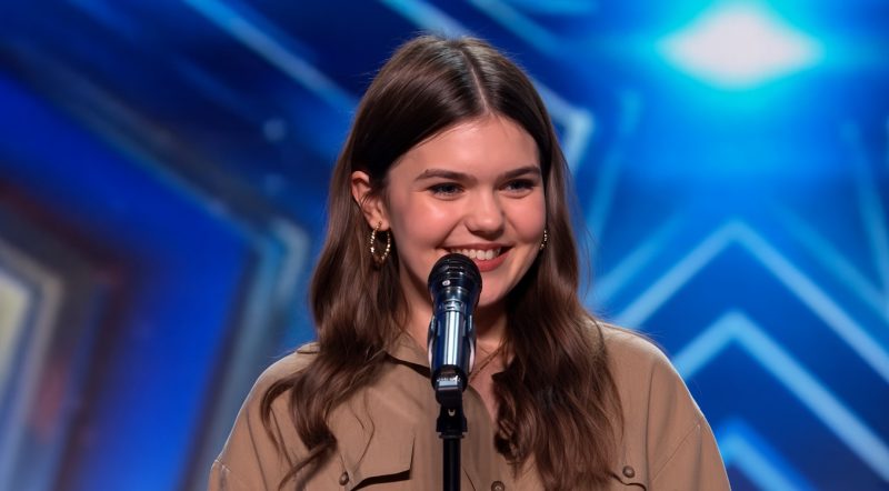 14-year-old Maya Giotea performing Beyoncé’s Listen on Britain’s Got Talent