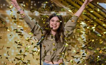 14-year-old Maya Giotea performing Beyoncé’s Listen on Britain’s Got Talent