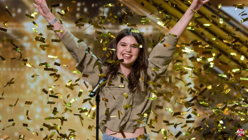 14-year-old Maya Giotea performing Beyoncé’s Listen on Britain’s Got Talent