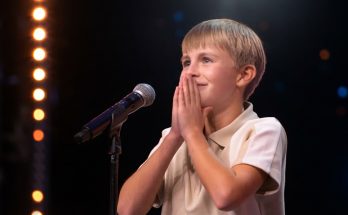 12-year-old James Miller performing Defying Gravity on Britain’s Got Talent 2026