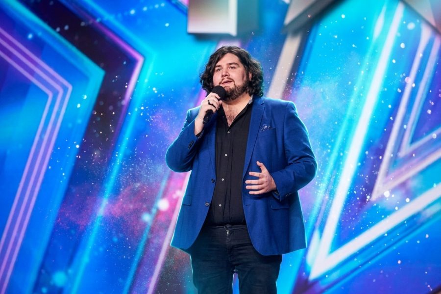 Travis George performing on Britain's Got Talent from first audition to final