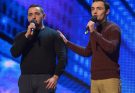 Singers performing a heartfelt tribute for their nan before appearing on stage in front of Simon Cowell