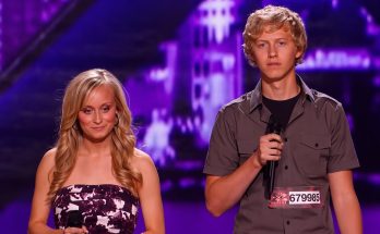 Two best friends performing a singing duet together