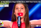 😍🎤 10-Year-Old Emanne Beasha Stuns the AGT Stage With Her Opera Voice!