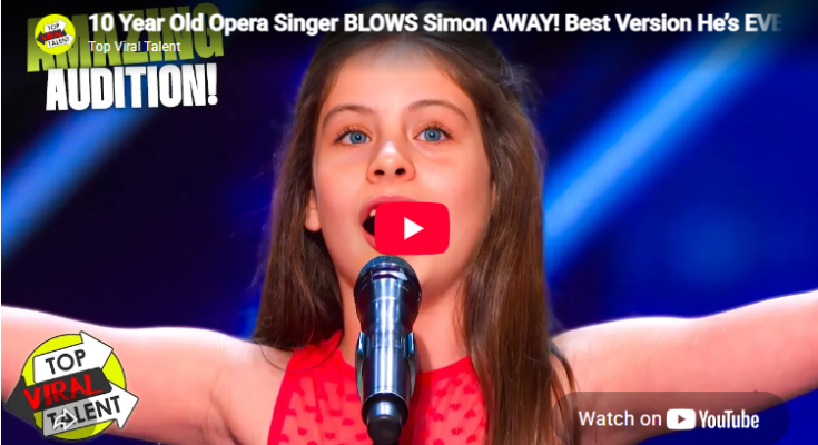 Emanne Beasha performing Nessun Dorma on America’s Got Talent