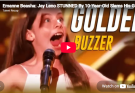 🤯😍✨ Emanne Beasha Was Only 10 When Jay Leno Hit the Golden Buzzer!