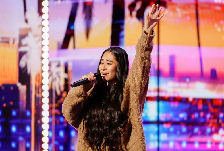 Singer from the Philippines featured in a vocal performance video.