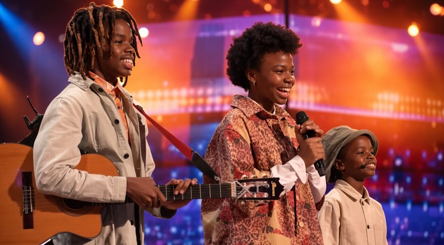 Biko’s Manna perform Don’t Worry Be Happy on America’s Got Talent