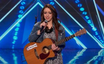 Anna Clendening performing her acoustic rendition of “Hallelujah” on America's Got Talent.