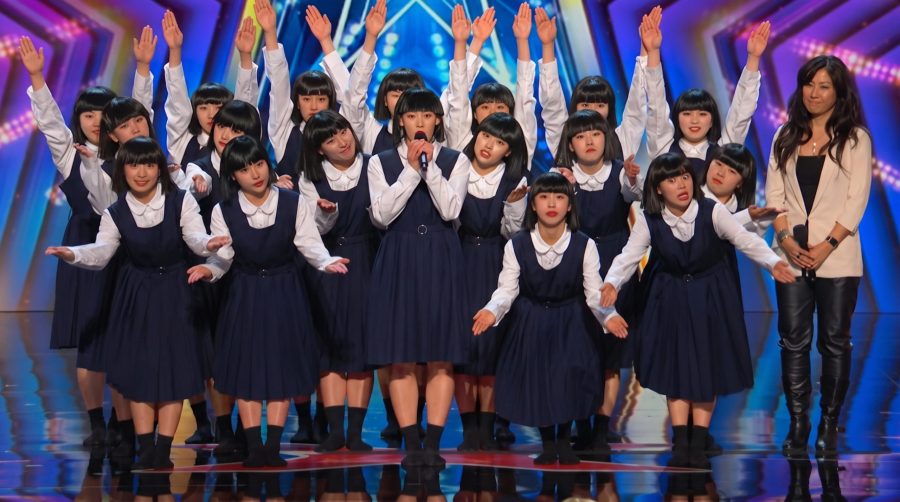 Japanese dance crew Avantgardey performing their synchronized routine on America's Got Talent.