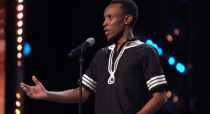 Innocent Masuku singing Caruso during his Britain’s Got Talent audition